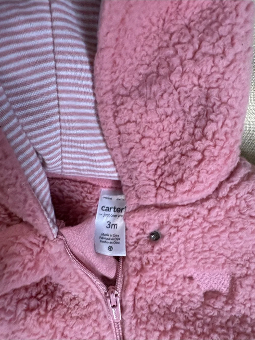 Lot of 2- Fleece-Lined Footed One-Piece